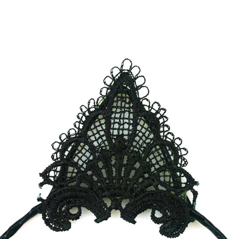 Женская Кружевная повязка на голову с кошачьими ушками|fashion hair accessories|hair accessorieshair