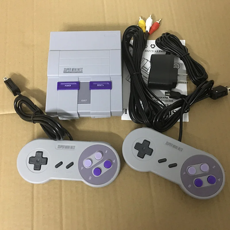 Супер NES мини ретро игровая консоль развлекательная система встроенные 500