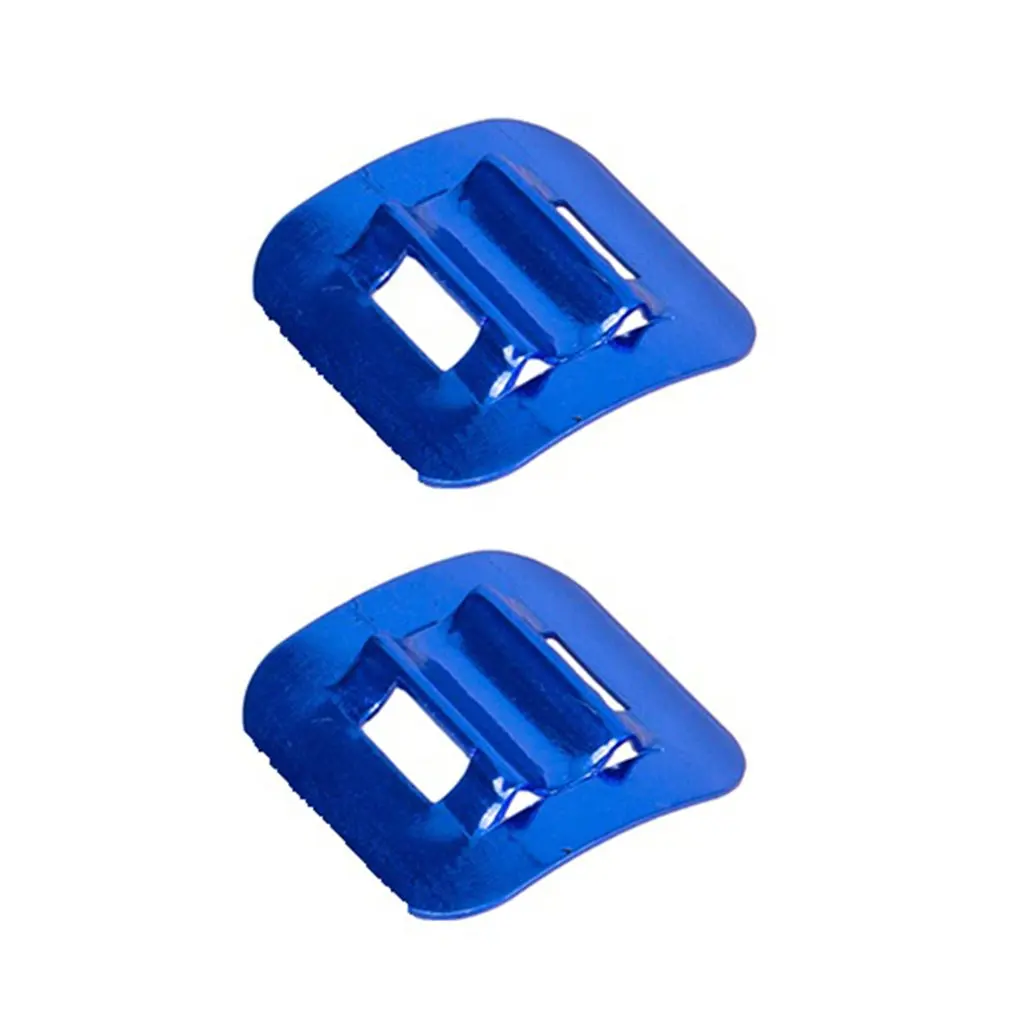 2pcs Blue 2 шт. MTB велосипед алюминиевый C тип U Пряжка оснастки дисковый тормоз переключения фиксированный зажим преобразования каркасный кабель руководство - Цвет: 2pcs Blue