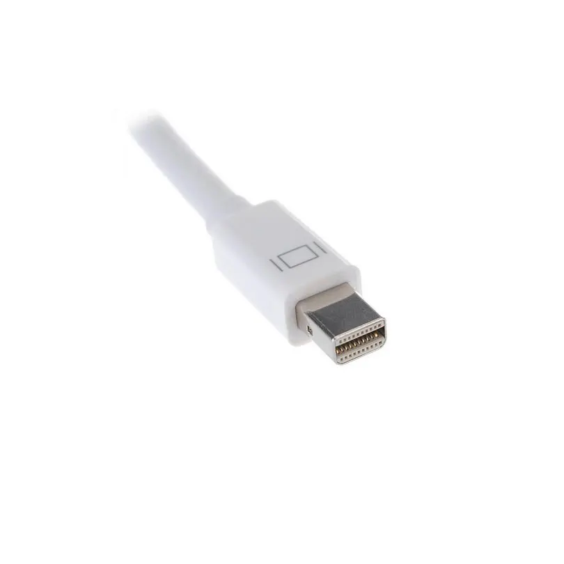 Кабель адаптера Thunderbolt Mini Displayport DP VGA/DVI/HDMI совместимый с Apple MacBook Air Pro VGA DVI|displayport dp to