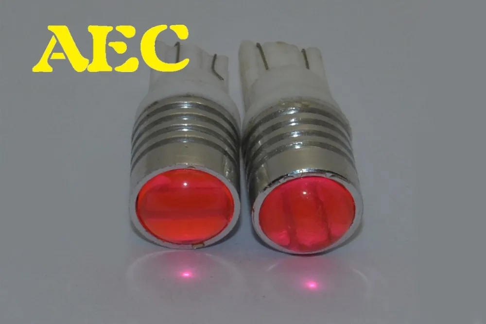 10 шт./лот Новинка T10 194 W5W 3 SMD 7014 7020 Светодиодная лампа с объективом стробоскоп