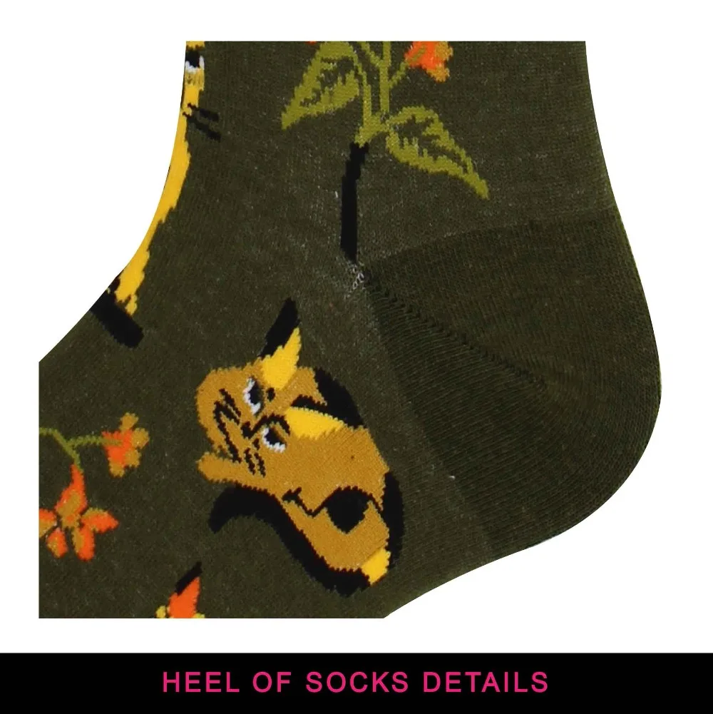 happy sock tidal current Couple cotton socks hip hop personality casual fashion style floral pattern | Мужская одежда