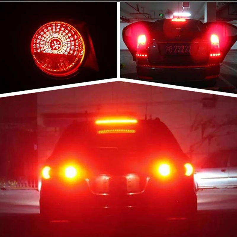 AutoEC S25 1210 3528 44 smd 1156 1157 без ошибок Canbus светодиодный сигнал поворота автомобиля led 12V