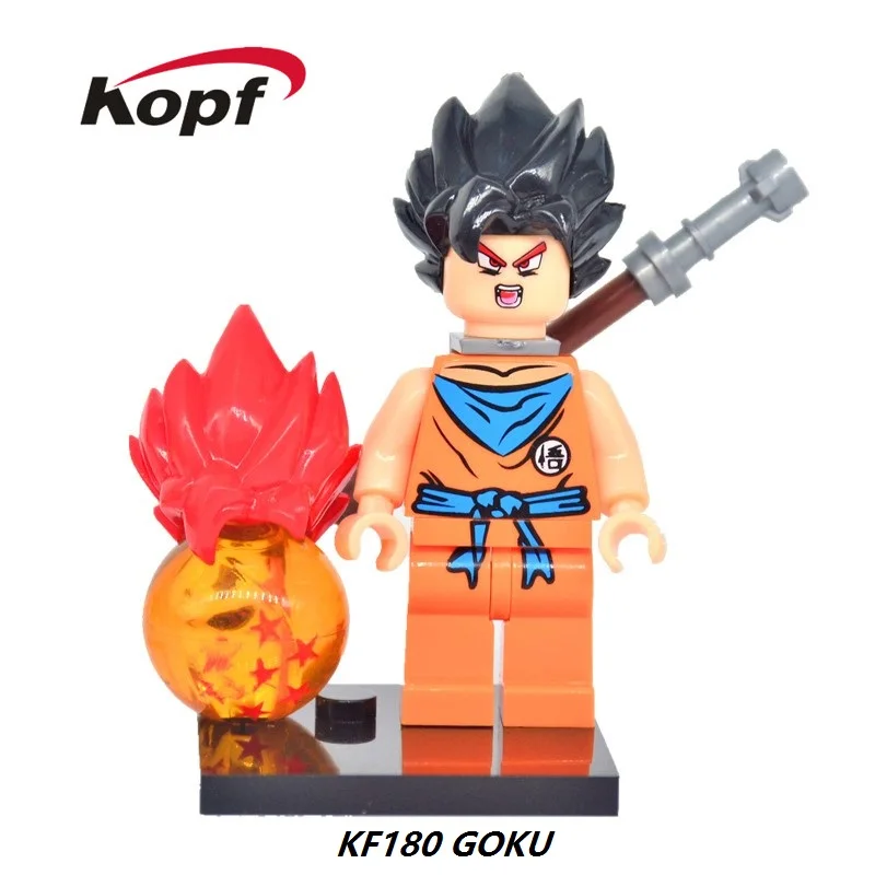 KF8027 Супер Герои Dragon Ball Z цифры Гоку идеальный Cell Старт Android 20 конструкторных блоков, Детские кубики, модель, подарок для детей игрушки