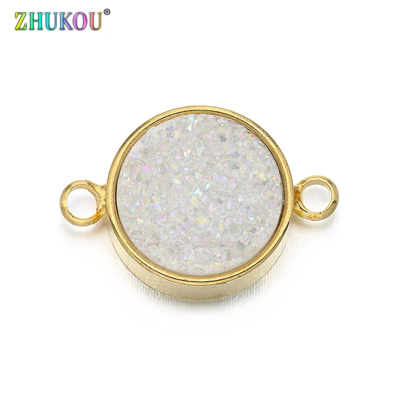 Латунный кубический цирконий 12 мм круглые аксессуары для бижутерии сделай сам