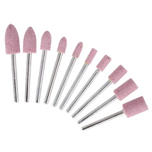 10 шт.компл. абразивный монтажный камень для Dremel вращающиеся инструменты шлифовальный камень Шлифовальная головка Dremel инструменты аксессуары