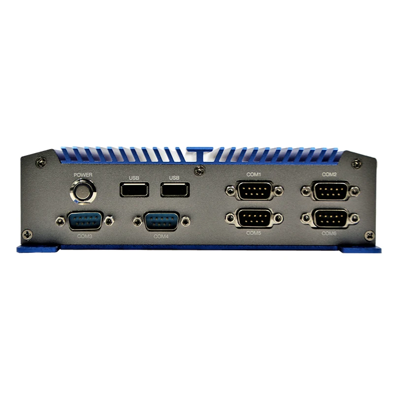 Промышленный Встраиваемый компьютер 9 36 в мини ПК D2550 n2800 Win10 Linux 2 LAN 6Com