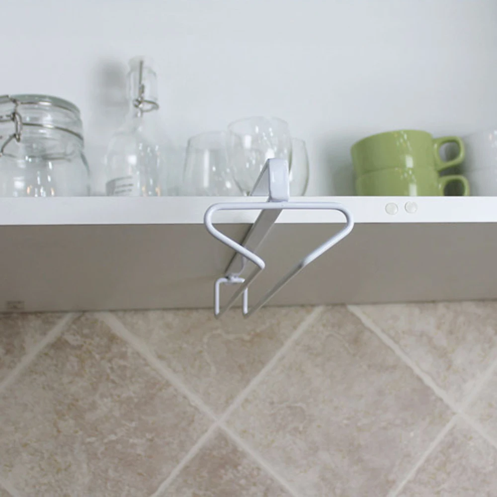 Под Кабинет висит чашка бокал для вина Нержавеющая сталь Стекло держатель