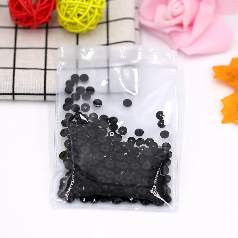 Black CJSIR 4 мм DIY круглое зеркало пришить на Стразы центр отверстие Weddding аксессуары для одежды разноцветные - Цвет: Black