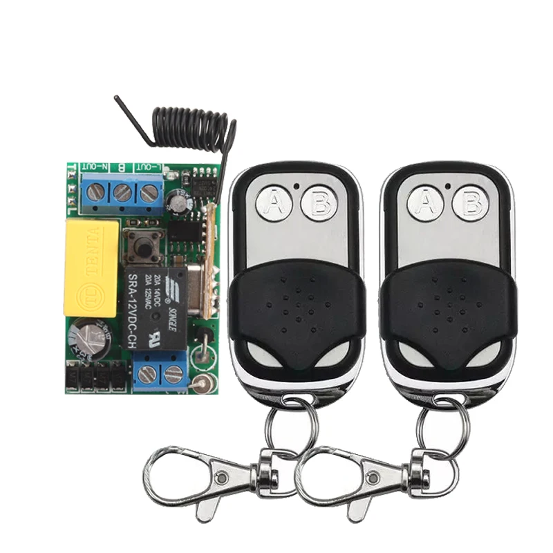 Беспроводной мини-переключатель релейный приемник 220 В переменного тока |