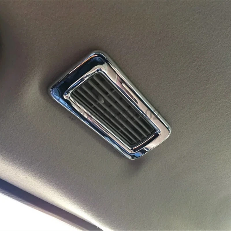 4 шт. хромированные задние вентиляционные решетки из АБС-пластика для NISSAN Серена