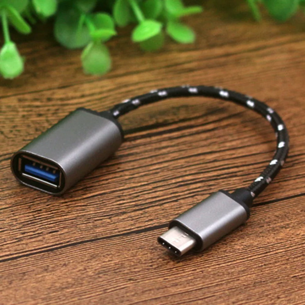 Type-C OTG Кабель-адаптер USB 2,0 type C штекер USB 2,0 A Женский OTG кабель для передачи данных Адаптер Для Sansumg LG sony htc Xiaomi Andriod
