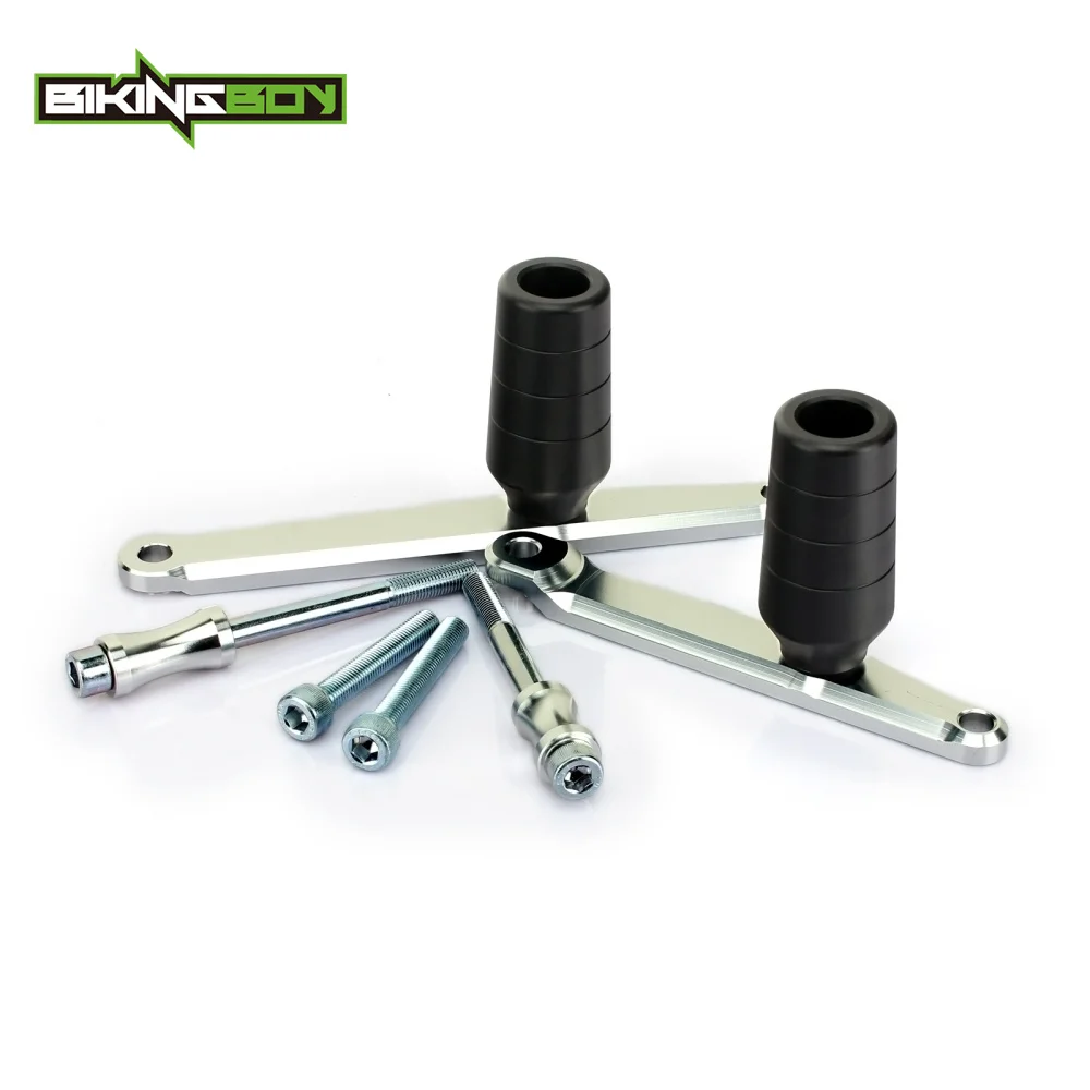 BIKINGBOY CNC Заготовка ABS пластиковая Рамка слайдер протектор Краш колодки для TRIUMPH
