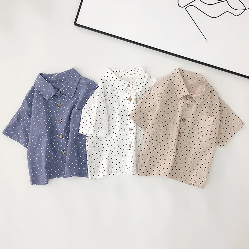 2021 летние Футболки для маленьких мальчиков в стиле ретро белье хлопок детская