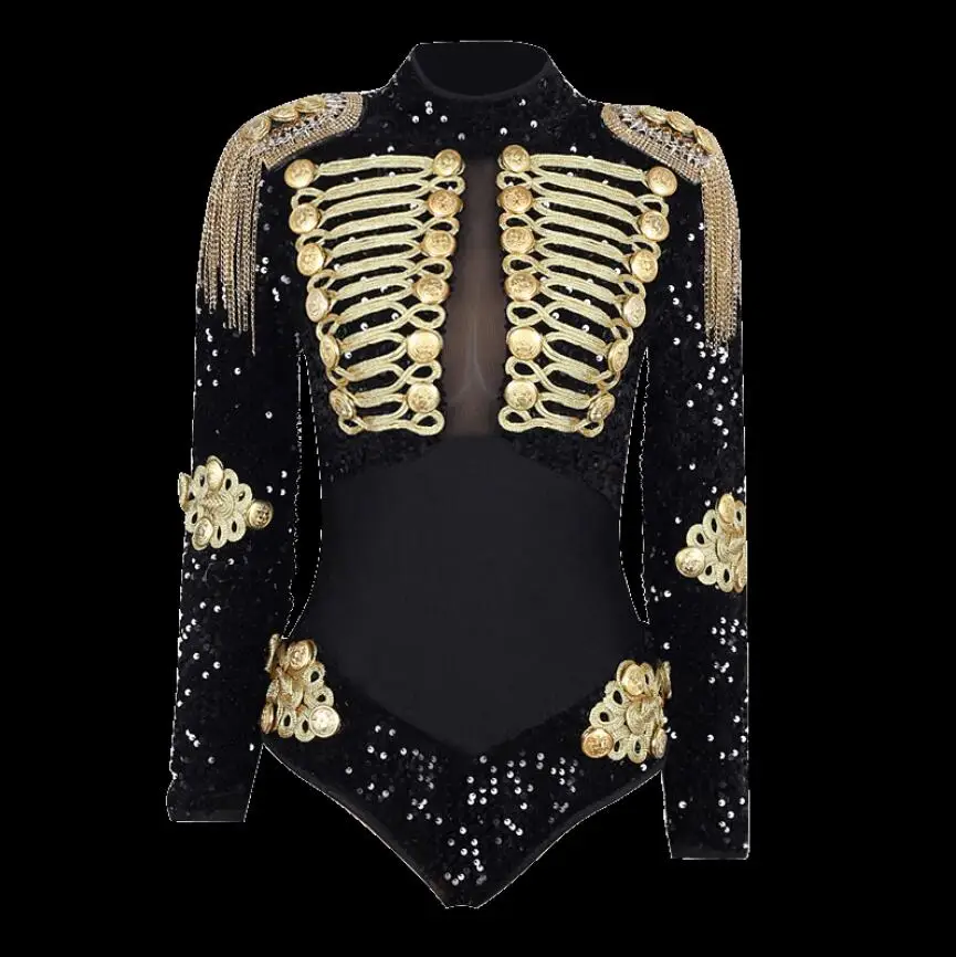 Women Jumpsuits Female Rompers Costumes Sexy Atmosphere Dj Bar Ds Singer Stage Uniform Nightclub Gogo Leading Dance Clothes New