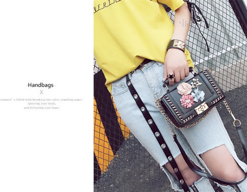 Женская сумочка HANN INGRY из высококачественной искусственной кожи с цепочкой и