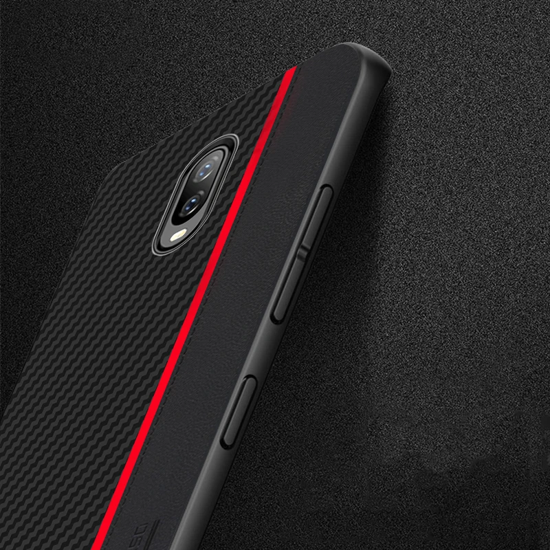 Для Oneplus 6T чехол CENMASO углеродное волокно Кожа Защита задняя крышка для OnePlus 7 Pro 5 5t 6 6t чехол для телефона