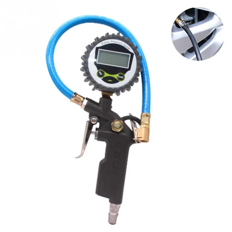 Автомобильный цифровой измеритель давления в шинах фотоинструмент 220psi|Системы