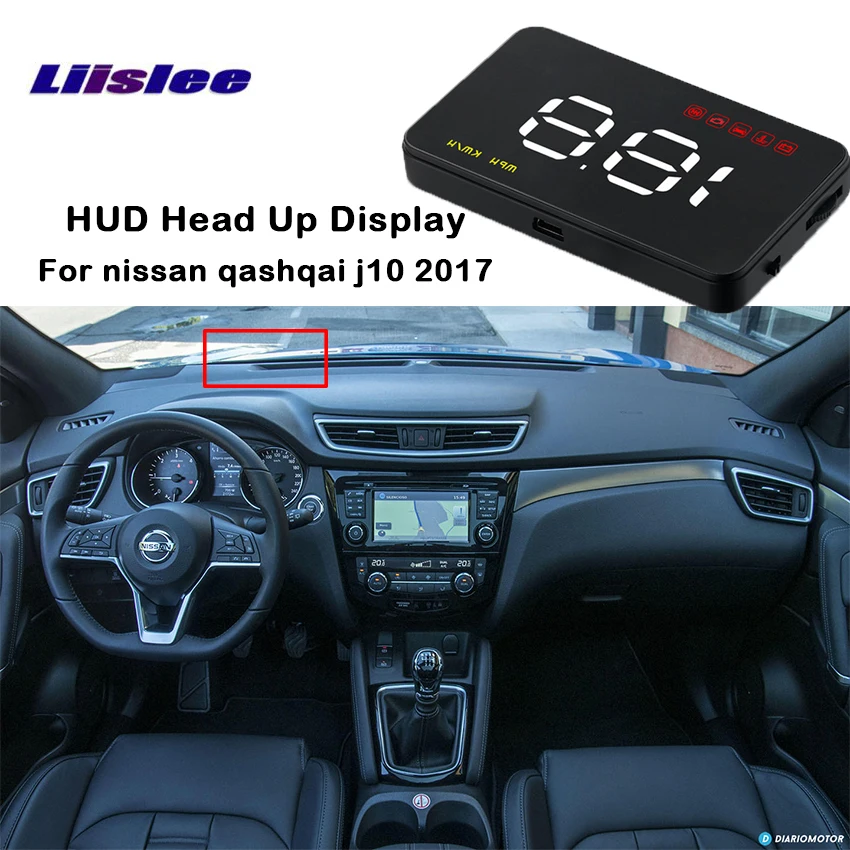 Liislee для nissan qashqai j10 Автомобильный дисплей проектор интеллектуальный HUD навигация