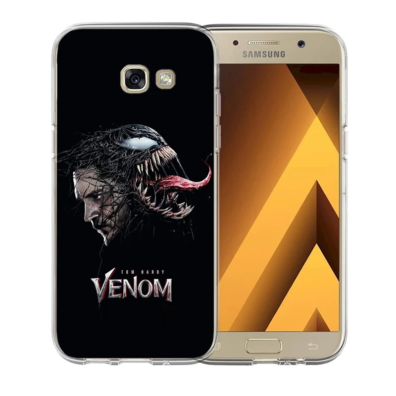 For Samsung Galaxy A5 A7 A8 2017 J3 J5 J7 2015 2016 EU phone case cover funda cute cool Spiderman Venom Joker Mickey Mouse |