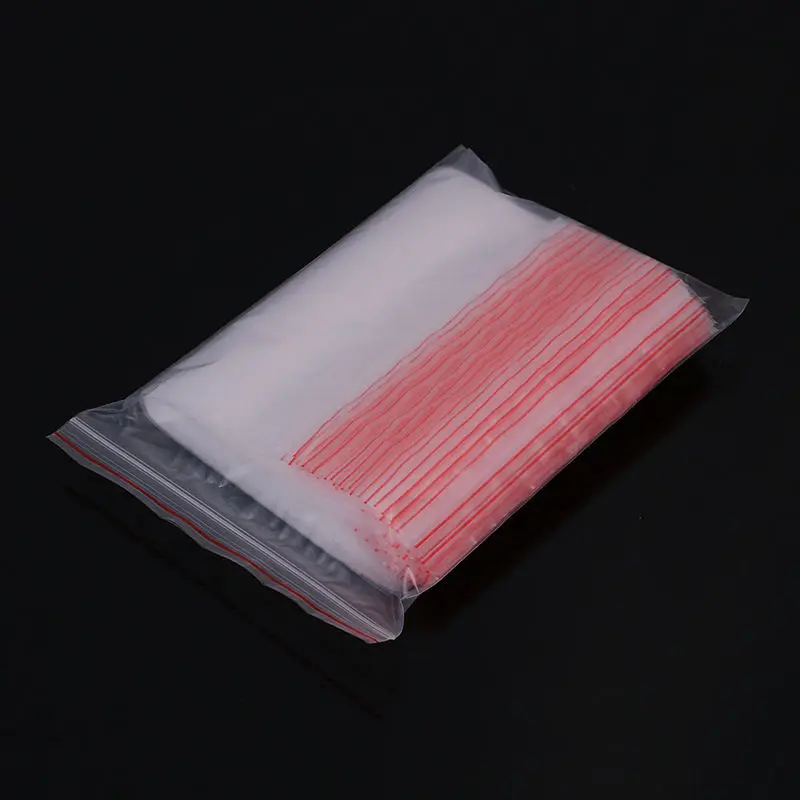 500 шт. пластиковые пакеты на молнии с застежкой молнией|plastic clear|bags ziplockbag zipper |