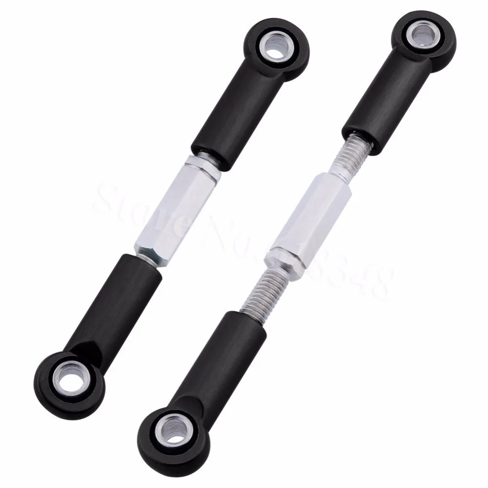 10P Adjustable Aluminum Toe links 53mm-63mm Turnbuckle & Rod ends For Traxxas 1/16 Slash 4WD RC Hobby Car Hop Up 7038X | Игрушки и