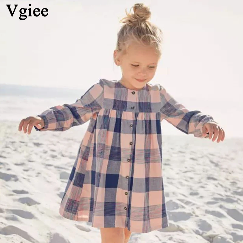 Одежда для малышей Vgiee Детские платья девочек на осень 2019 Брендовое платье 3 лет