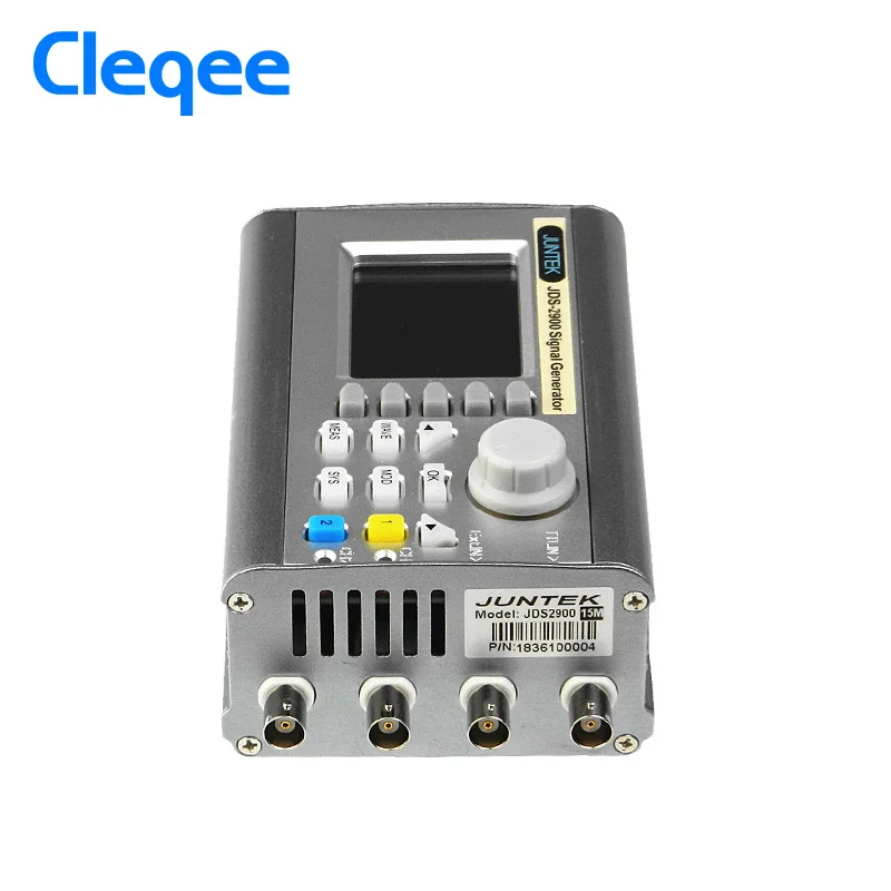 

Cleqee JDS2900 15MHz 30MHz 40MHz 50MHz 60MHz digital control dual channel DDS function signal generator