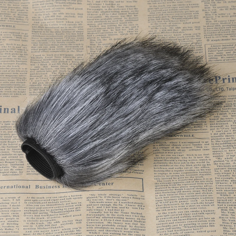 Prefessinal Microphone Windshield Wind Screen Muff Outdoor Furry Fur For RODE VideoMic GO TAKSTAR SGC-598 for Interview