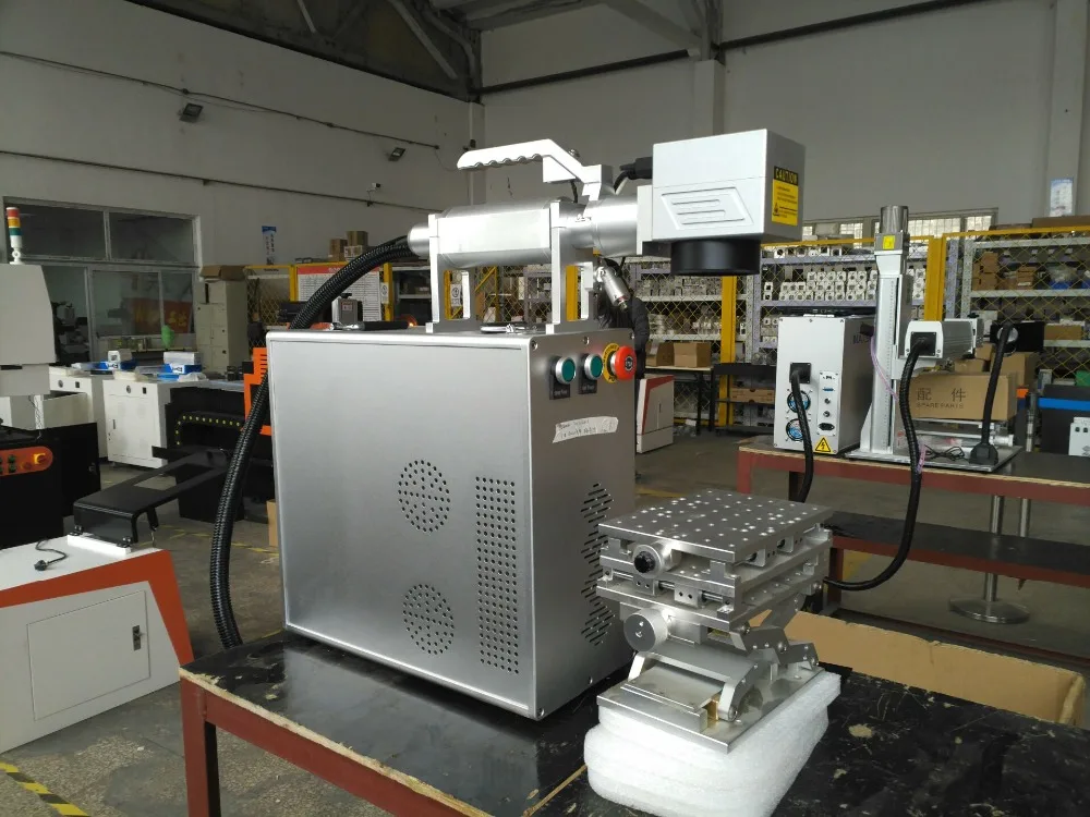 Горячий стиль Цзинань Ссылка Raycus лазерный генератор ручной маркировочный станок