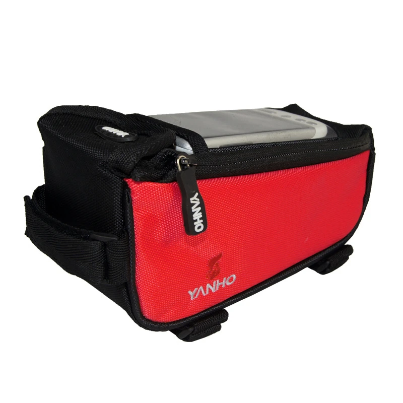 

Bicycle Bags Bike Frame Holder Pannier Mobile Phone Bag Case Pouch Touch Cycling Bag for Iphone 4.7 inch