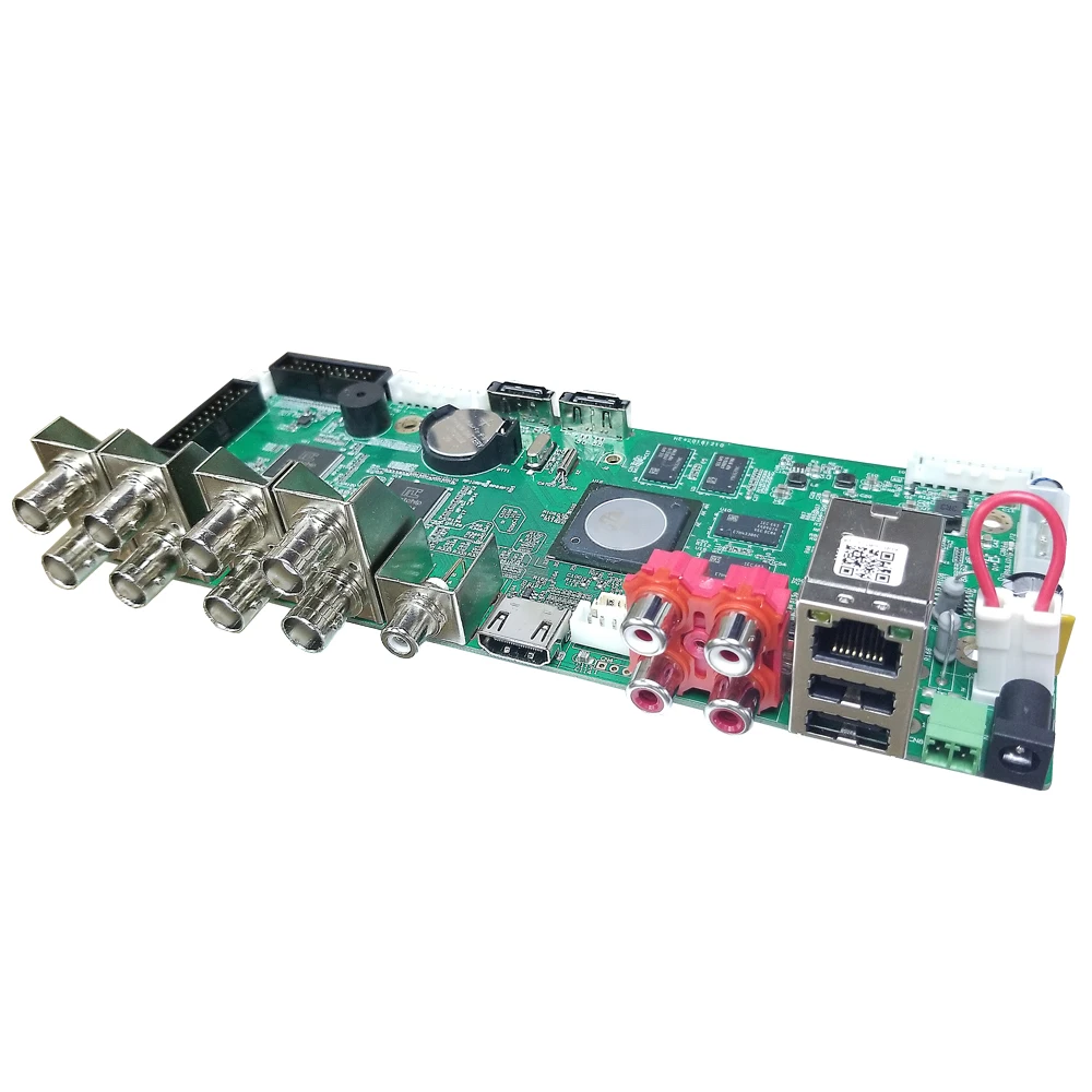 OUERTECH AHD CVI TVI IP CVBS 5 в 1 8CH 5MP DVR плата 4CH RCA аудио в 2 SATA HDD порт ONVIF видеонаблюдения CCTV DVR основная плата