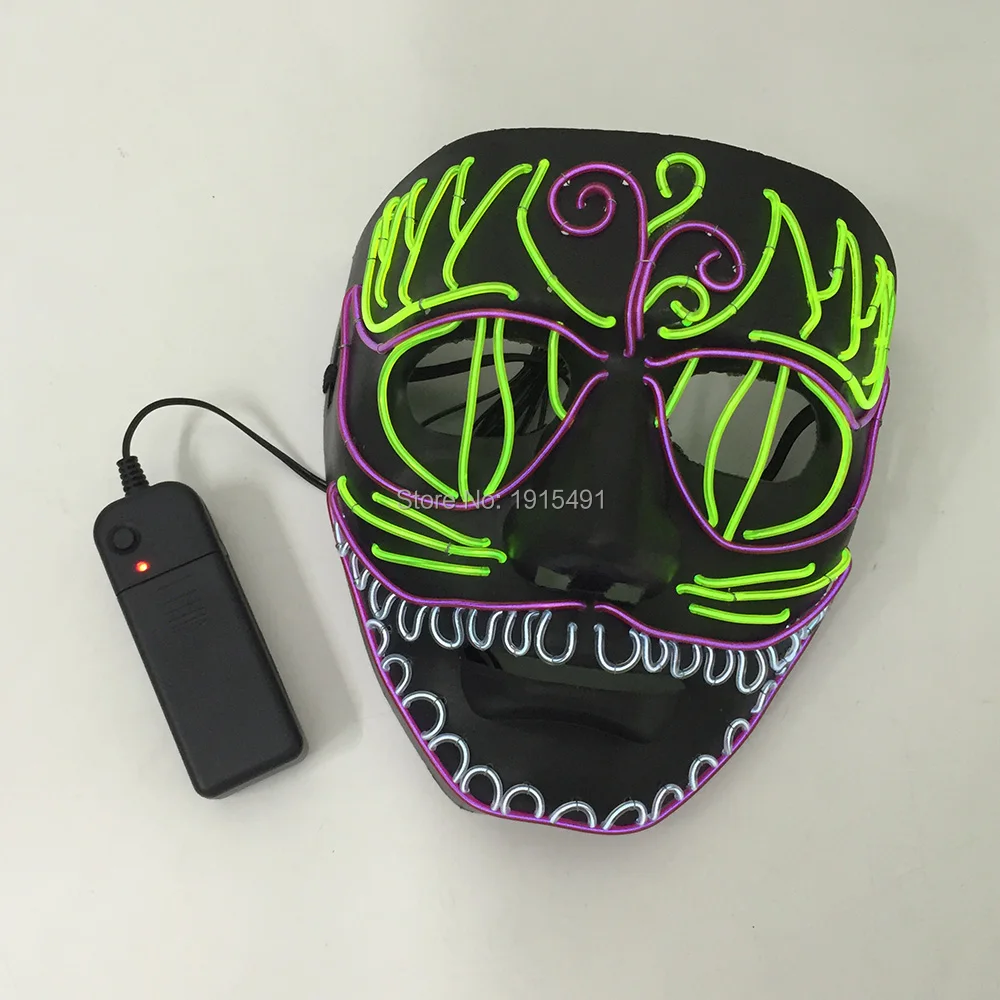 Новое поступление неоновая светящаяся маска кошечка для дня рождения свадьбы