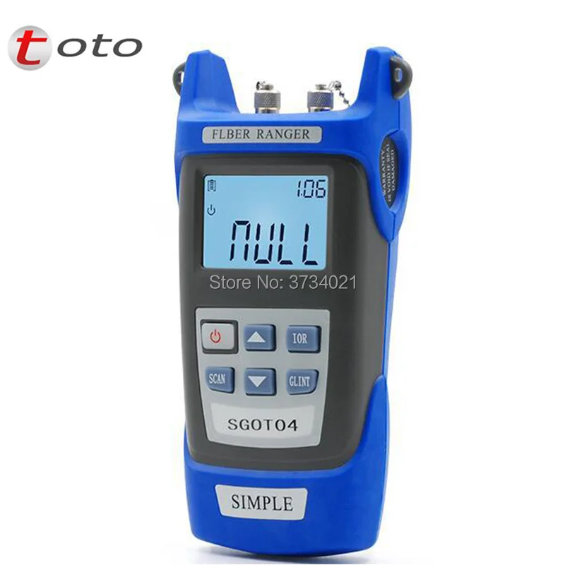SGOT04 OTDR 60 км Оптическое волокно Ranger 1310/1550nm SM Мини оптический кабель локатор
