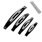 12 шт.лот черный тон заколки для волос из 456178 мм Ремесло Лук ручной работы DIY аксессуары для волос для девочек, заколка для волос, заколка для волос для укладки волос