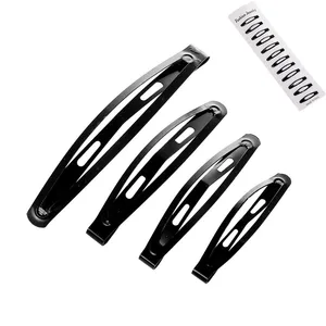 12 шт.лот черный тон заколки для волос из 456178 мм Ремесло Лук ручной работы DIY аксессуары для волос для девочек, заколка для волос, заколка для волос для укладки волос