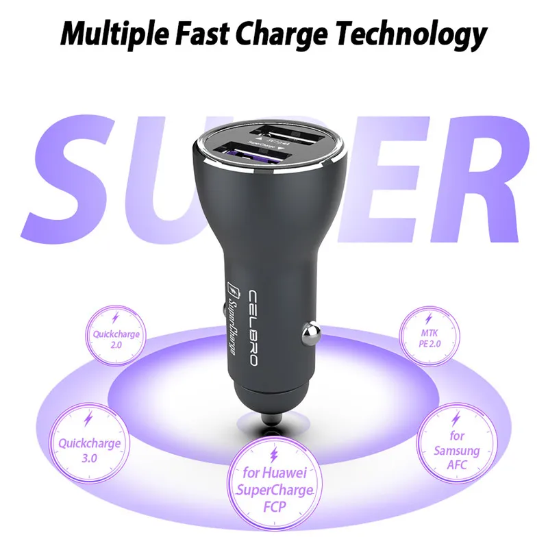 Supercharge автомобильное зарядное устройство металлический SCP USB Type C кабель для Huawei P30