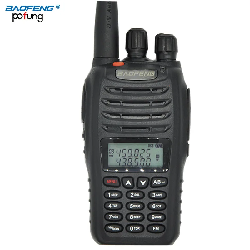 Baofeng UV-B5 портативная рация, профессиональный fm-трансивер, портативный, дальний, беспроводной, двухдиапазонный, двойной дисплей, CB радио
