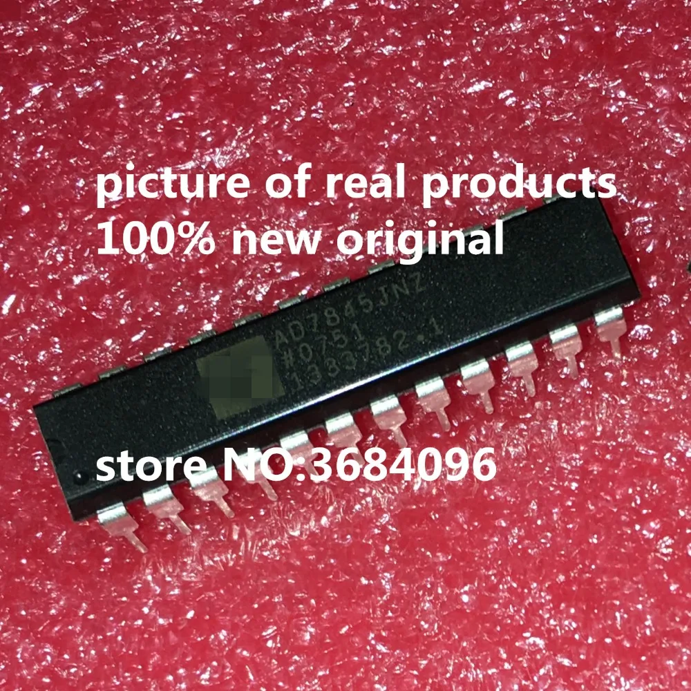 Новинка бесплатная доставка AD7845JNZ DIP DAC 1-CH R-2R 12-битная 24-контактная PDIP N трубка -