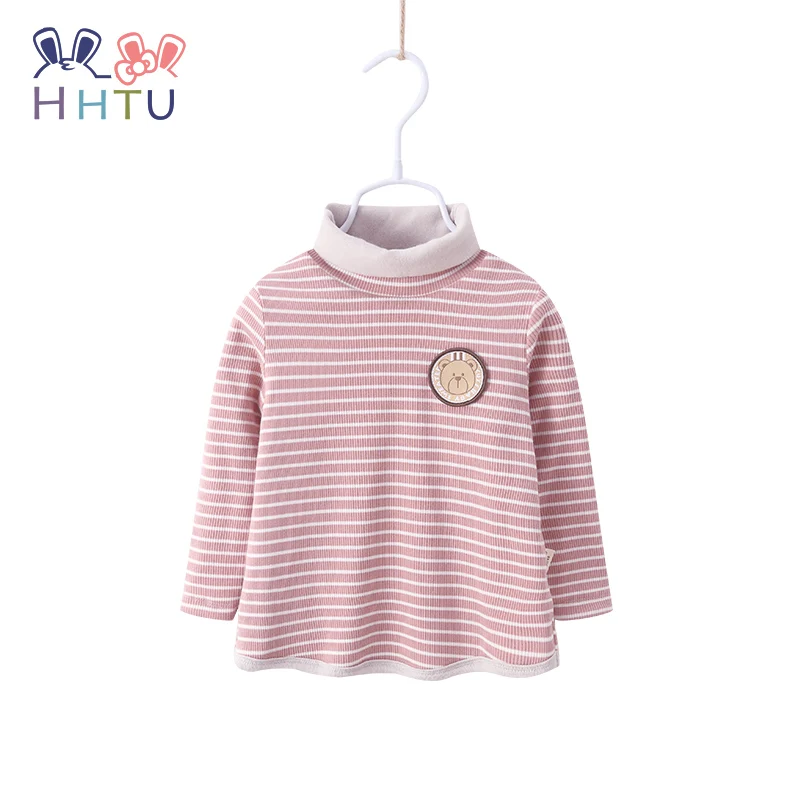 Детская Вельветовая Толстовка HHTU Baby Plus в полоску на осень и зиму детская одежда с
