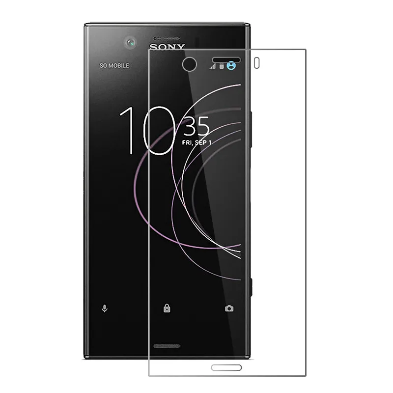 Закаленное стекло для Sony Xperia XZ1 9 H премиун чехол с защитной пленкой экрана XZ 1