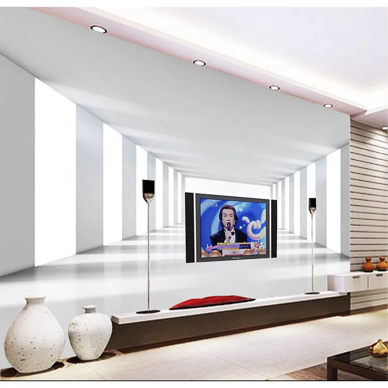 Пользовательские 3D печатные обои для стен ТВ фон гостиной современное