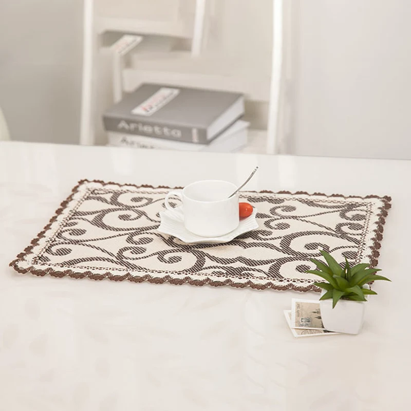 1pcs/lot Dinner Placemat Pvc Dining Table Mat Disc Pads Bowl Pad Coasters Waterproof Decor Cloth Slip-resistant | Дом и сад