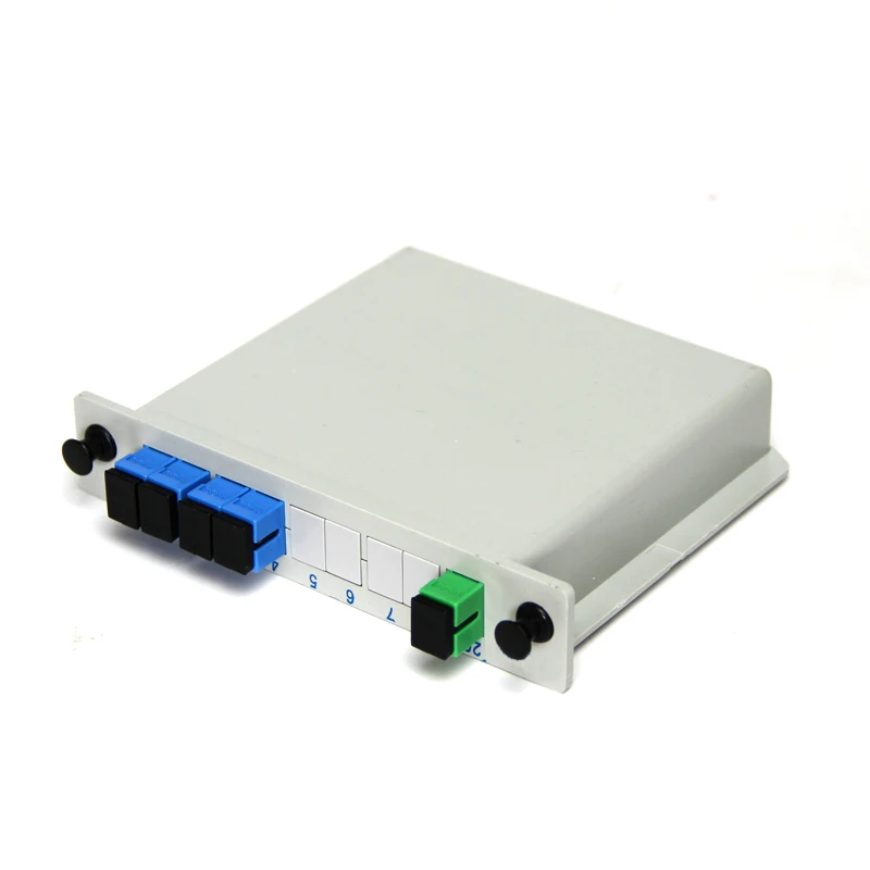 1X4 Сплиттер Волоконно-оптическая коробка FTTH PLC сплиттер с плоского типа волновода