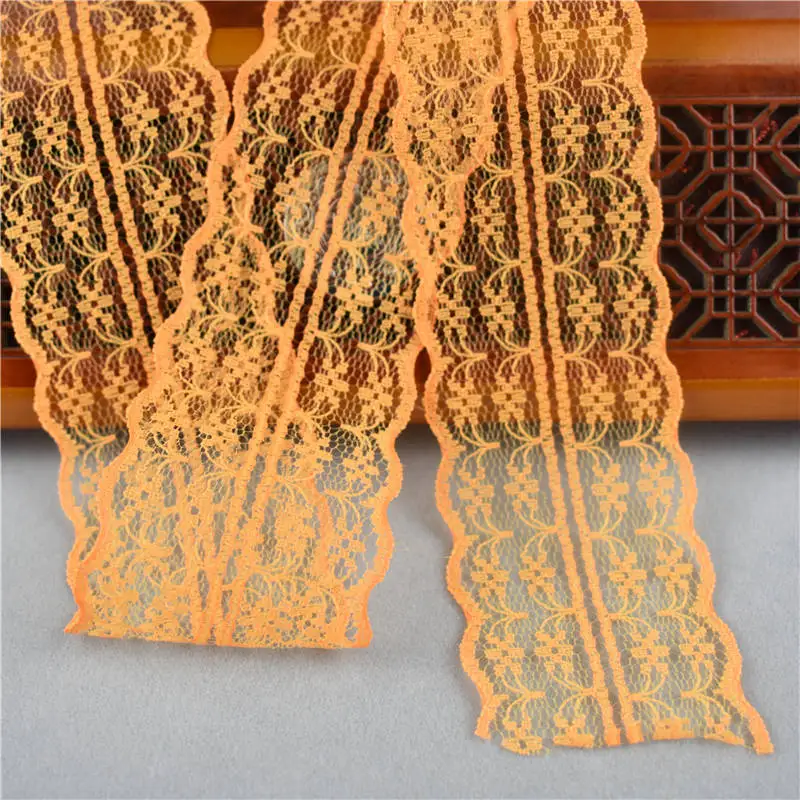 10 ярдов Красивая белая кружевная лента 4 5 см в ширину африканская ткань DIY