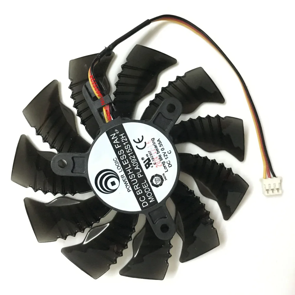 Компьютер GPU Радиатор VGA охлаждающий вентилятор для GIGABYTE GTX960 GTX 970 MINI ITX Видеокарта