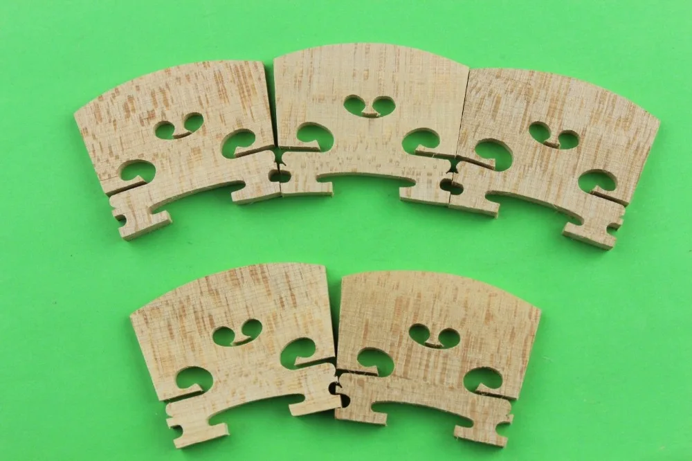 

10 pcs high quality violin Bridges maple wood 4/4 size