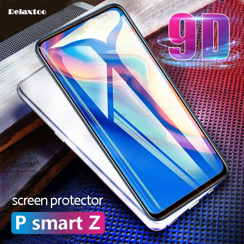 Изогнутое закаленное стекло 9D для Huawei PSmart 2019 защита экрана защитная пленка hauwei