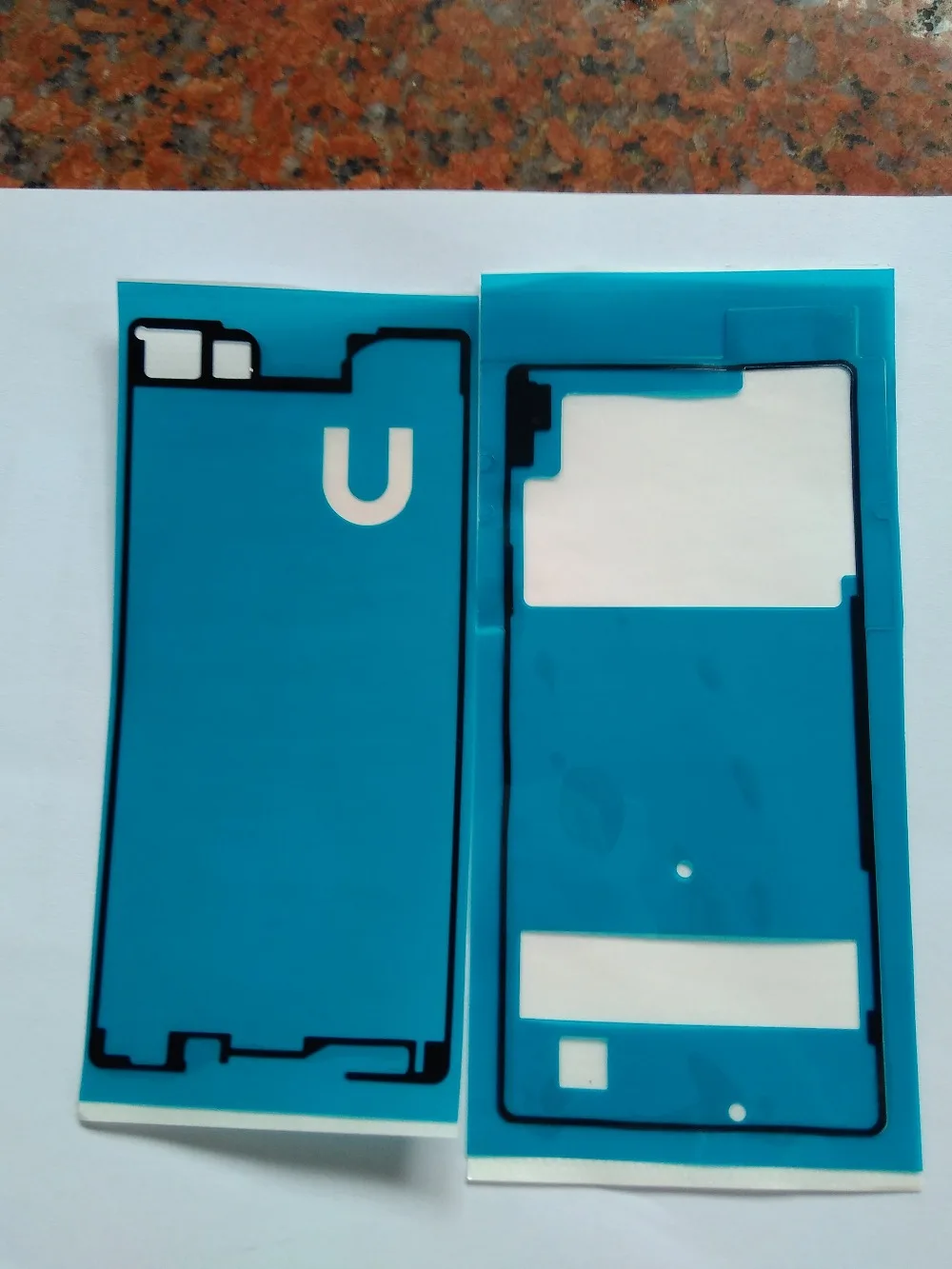 1 комплект/2 шт. оригинальная новая передняя рамка корпуса + наклейка на заднюю