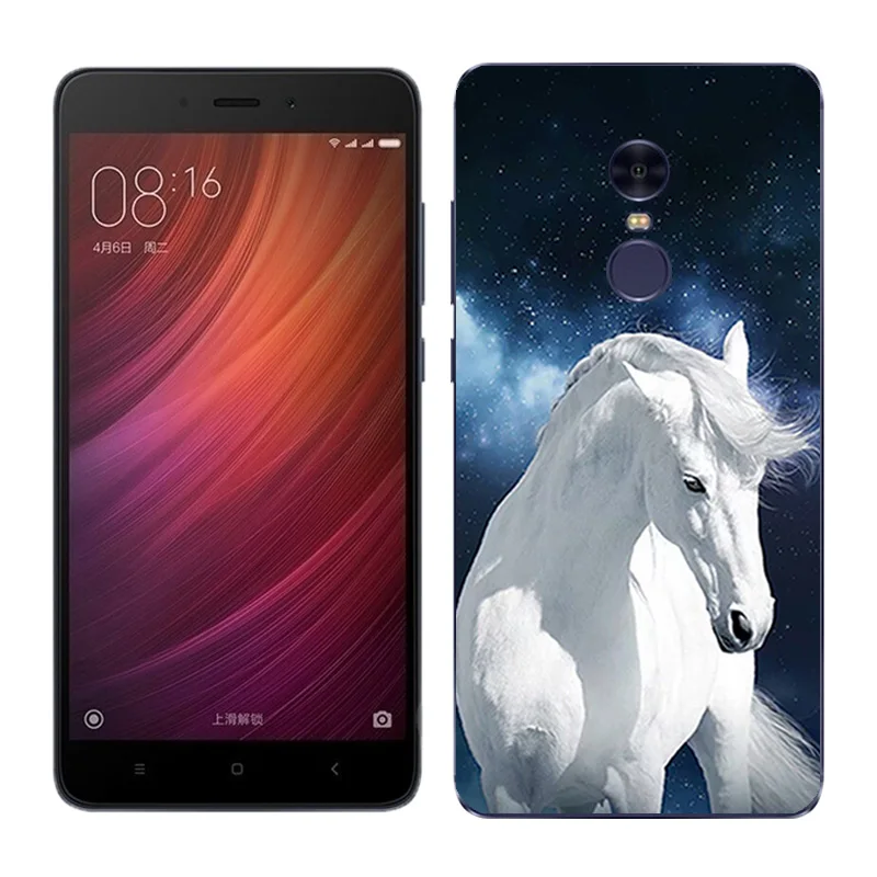 Чехол для Xiaomi Redmi Note 4 Note4 силиконовый чехол задняя крышка телефона Xaomi Mi 5 5&quot |